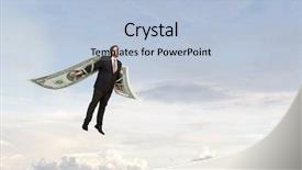  Presentation with freedom - Audience pleasing presentation consisting of business concept money is freedom backdrop and a  colored foreground