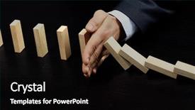  Presentation with salvation - Presentation theme with business concept of salvation background and a black colored foreground