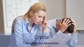  Presentation with entrepreneur - Slides having business conference fail people background and a  colored foreground