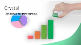  Presentation with connecting - PPT layouts with business-connecting-chart background and a white colored foreground