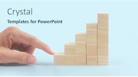  Presentation with connecting - Slide deck featuring business-connecting-piece-of-multi background and a cool aqua colored foreground