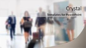  Presentation with conference - Beautiful PPT layouts featuring business convention centre conference background backdrop and a light gray colored foreground