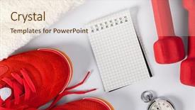  Presentation with poetry creativity concept - Amazing theme having business creativity concept laptop sheets backdrop and a sky blue colored foreground