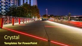  Presentation with paris france - Slides featuring business-district-of-la-defense background and a tawny brown colored foreground