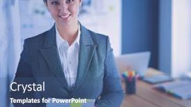  Presentation with education - PPT theme with business-education-and-office-concept background and a  colored foreground