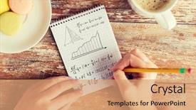  Presentation with education - PPT layouts having business education and people concept background and a coral colored foreground