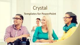  Presentation with international education - Slide deck consisting of business education photography office background and a cream colored foreground