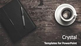  Presentation with tools - Cool new PPT layouts with business essentials - luxurious businessman tools backdrop and a dark gray colored foreground