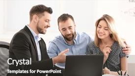  Presentation with consulting engineers - Theme having business expert advice concept - businessman consulting young couple background and a dark gray colored foreground