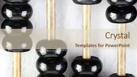  Presentation with close up wooden decking - Slides having business finance arithmetic - close up on a old background and a lemonade colored foreground