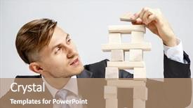  Presentation with human resources - PPT layouts consisting of business hierarchy and human resource background and a  colored foreground