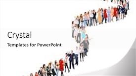  Presentation with business culture - Theme featuring business idea corporate culture background and a white colored foreground