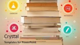  Presentation with geography old nautical vintage world - Slides enhanced with business inteligence - books on top with colorful background and a coral colored foreground