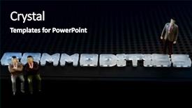 Presentation with commodities - PPT theme enhanced with business investment concept picture - commodities background and a black colored foreground
