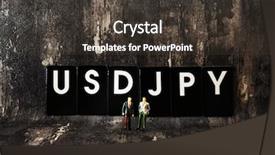  Presentation with audit business compliance concept - PPT theme having investment concept picture - usd jpy background and a  colored foreground