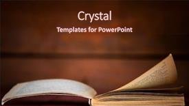  Presentation with education law - Beautiful presentation featuring business law - open book in retro style backdrop and a wine colored foreground