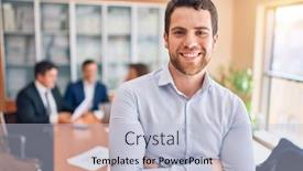  Presentation with law firm - Amazing slide deck having business-lawyers-workers-meeting backdrop and a light blue colored foreground