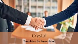  Presentation with law firm - Presentation consisting of business-lawyers-workers-meeting background and a coral colored foreground