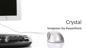  Presentation with blank whiteboard isolated on white - Colorful presentation enhanced with business learning point - personal computer isolated backdrop and a white colored foreground