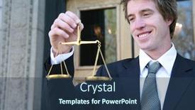  Presentation with justice - Amazing PPT layouts having business-man-holding-a-justice backdrop and a ocean colored foreground