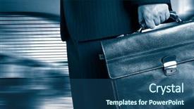  Presentation with duo - Cool new presentation theme with hurry in duo tone backdrop and a ocean colored foreground