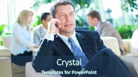  Presentation with phone meeting - Presentation design having row trout on the chopping board with herbs background and a coral colored foreground