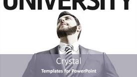  Presentation with university - PPT layouts featuring business-man-with-the-text background and a gray colored foreground