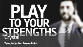  Presentation with logistics business plan - Slides enhanced with business man with the text background and a dark gray colored foreground