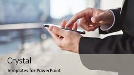  Presentation with writing the text human rights - PPT theme with business man writes a text background and a  colored foreground