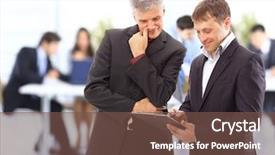  Presentation with project manager meeting - Amazing presentation having business meeting - manager discussing work backdrop and a  colored foreground