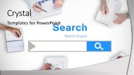  Presentation with meeting - PPT layouts having business meeting against white background background and a white colored foreground