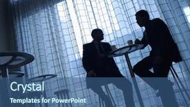  Presentation with african american meeting - Presentation theme enhanced with followers of the ismaeli sect background and a light blue colored foreground