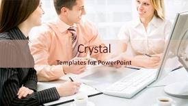  Presentation with team meeting - Amazing PPT layouts having business meeting - team working on project backdrop and a lemonade colored foreground