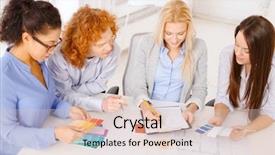  Presentation with blueprint - Amazing slide set having business office architecture and startup concept - smiling creative team with color samples and blueprint at office backdrop and a lemonade colored foreground