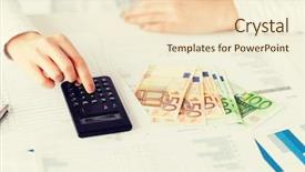  Presentation with education money - PPT layouts having business office household school tax background and a cream colored foreground