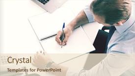  Presentation with meditation children education school - PPT layouts with business office school and education background and a lemonade colored foreground