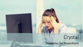  Presentation with meditation children education school - Presentation theme enhanced with business office school and education background and a light blue colored foreground