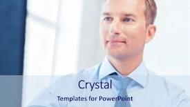  Presentation with business report - Amazing slides having business office tax school backdrop and a sky blue colored foreground