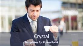  Presentation with using digital tablet - Audience pleasing slide deck consisting of business orange - handsome businessman using his digital backdrop and a tawny brown colored foreground