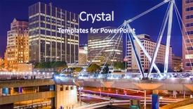  Presentation with orlando florida usa downtown city - Presentation theme with business park - hartford connecticut usa downtown cityscape background and a navy blue colored foreground