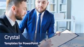  Presentation with holding hands old young - Audience pleasing theme consisting of business partner putting his signature backdrop and a ocean colored foreground