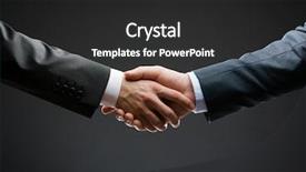  Presentation with business people moving gear - Cool new PPT layouts with business people concept of trustworthy backdrop and a dark gray colored foreground