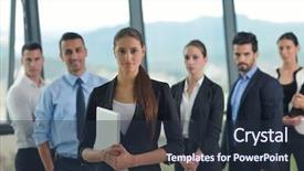  Presentation with team hands - Slide set consisting of hands and stay as team background and a tawny brown colored foreground