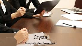  Presentation with people - Amazing presentation design having business people hands during teamwork backdrop and a  colored foreground