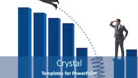  Presentation with bar - Presentation theme consisting of business-people-jumping-over-bar background and a ocean colored foreground