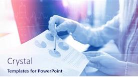  Presentation with abstract business - Audience pleasing slides consisting of business people meeting planning analysis statistics brainstorming abstract background finance strategy statistics concept backdrop and a sky blue colored foreground