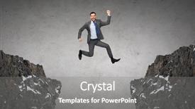  Presentation with business success - Beautiful PPT layouts featuring abyss - business people success achievement backdrop and a gray colored foreground