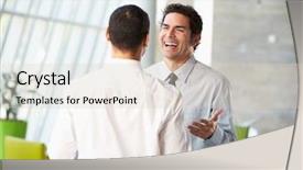  Presentation with underage drinking two teenagers having - Slide deck featuring business people talking standing up - two businessmen having informal meeting background and a lemonade colored foreground