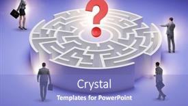  Presentation with find - PPT layouts featuring business-people-trying-to-find background and a light blue colored foreground