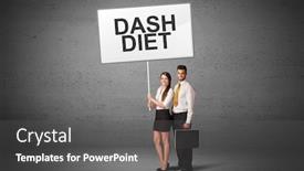  Presentation with traffic - Beautiful PPT layouts featuring business-person-holding-a-traffic backdrop and a dark gray colored foreground